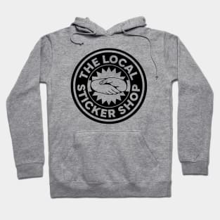 The Local Sticker Shop Black Logo Hoodie